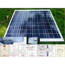 Panneau solaire monocristallin / polycristallin de 70wp, module photovoltaïque, module solaire